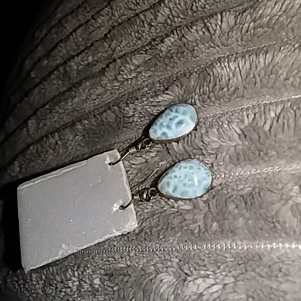 SILVER Earring  in larimare